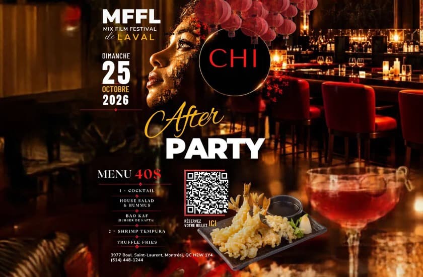 AFTER PARTY – Dimanche 25 octobre 2026 | Resto-Bar CHI