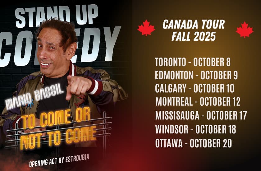 TO COME, OR NOT TO COME a Stand-Up Comedy Show by Mario Bassil Live in Montreal image