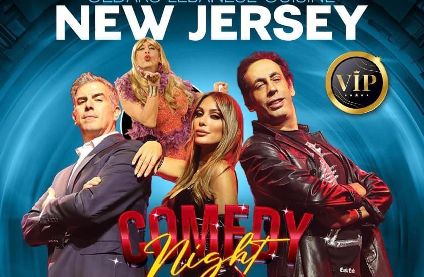 🆕 Comedy Night by Mario Bassil, Chady Maroun & Aline Ahmar Live in New Jersey (2nd Show) image