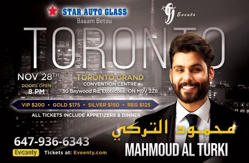 Mahmoud Al Turki Live in Toronto image