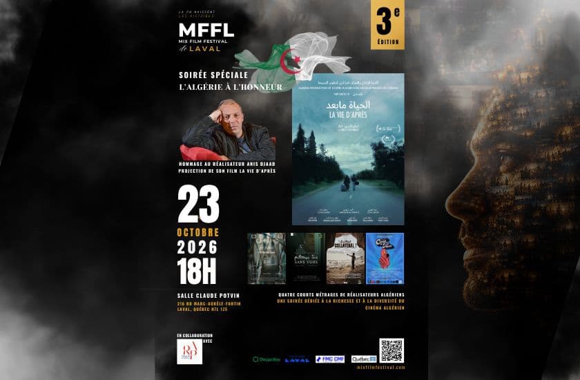 Cinéma algérien à l’honneur – Hommage à Anis Djaad