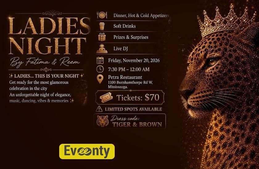 Ladies Night is here by Fatima & Reem image Ladies Night is here by Fatima & Reem image